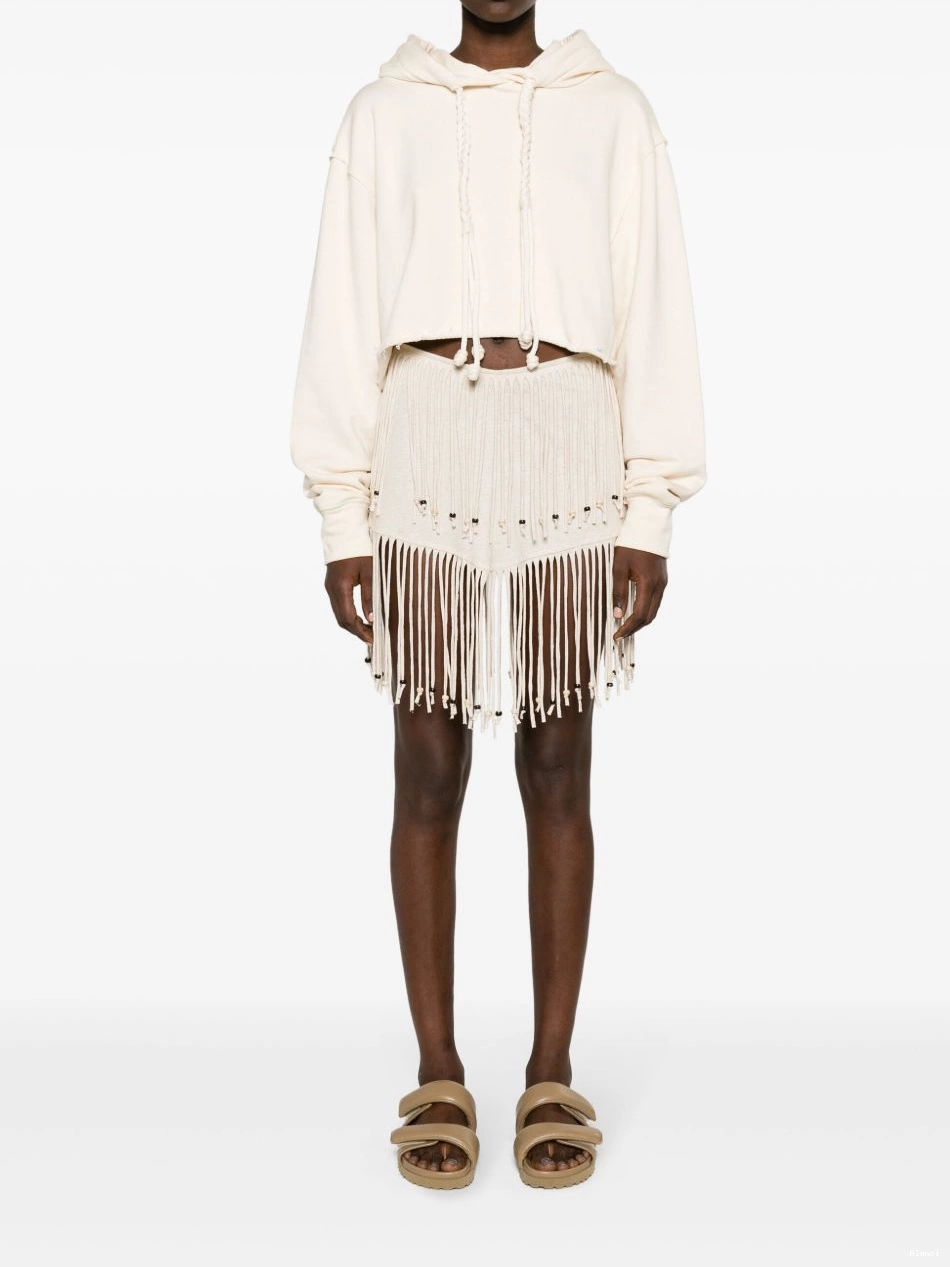 Cheap Women Monsoon miniskirt fringed Alanui 0802